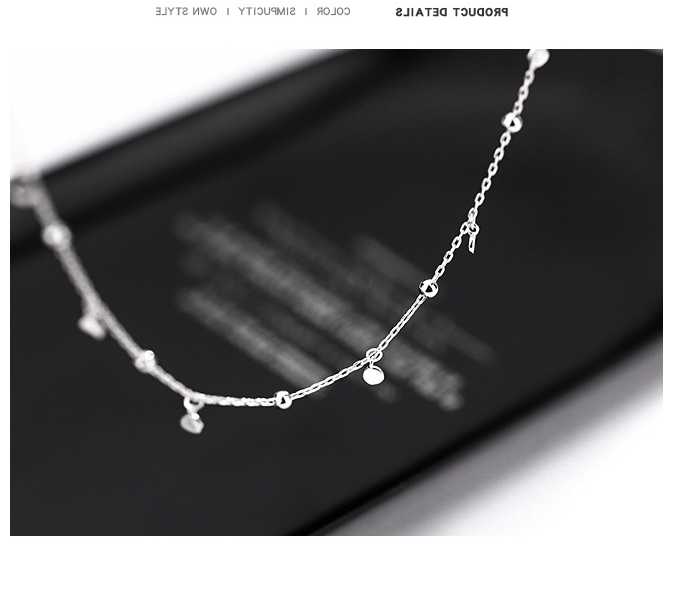 Opinie Choker naszyjniki dla kobiet prawdziwe 925 Sterling srebrny … sklep online