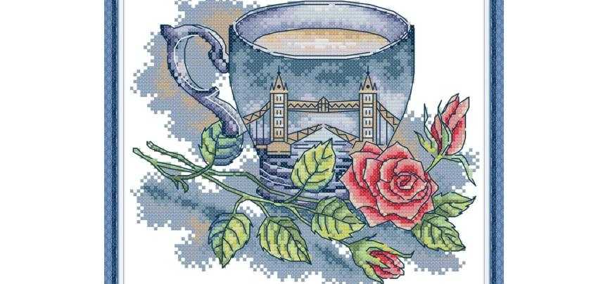 Opinie Różne kwiaty kubek do herbaty seria count cross zestaw do sz… sklep online