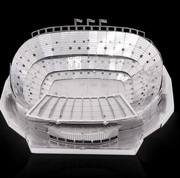 Dorośli 3D metalowe Puzzle montaż Model budynku Camp Nou sta…