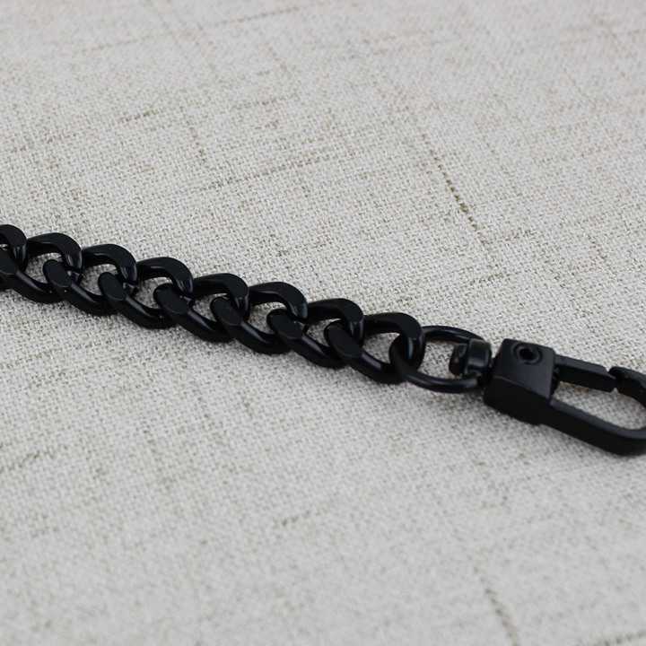 Opinie Metalowy łańcuch do torebek - szer. 8.5mm, czarny, 1-5 sztuk… sklep online