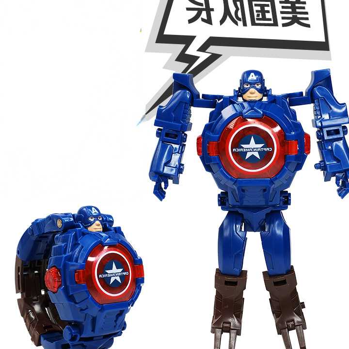 Zabawkowy model zegarka dla dzieci - Marvel Iron Man Spiderm…