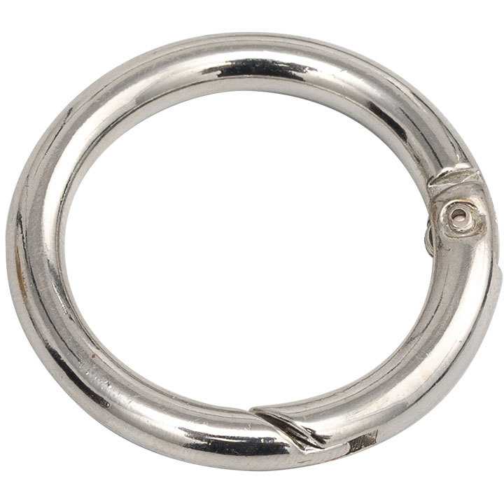 10 sztuk Metal O pierścień breloczek wiosna klamry DIY biżut…