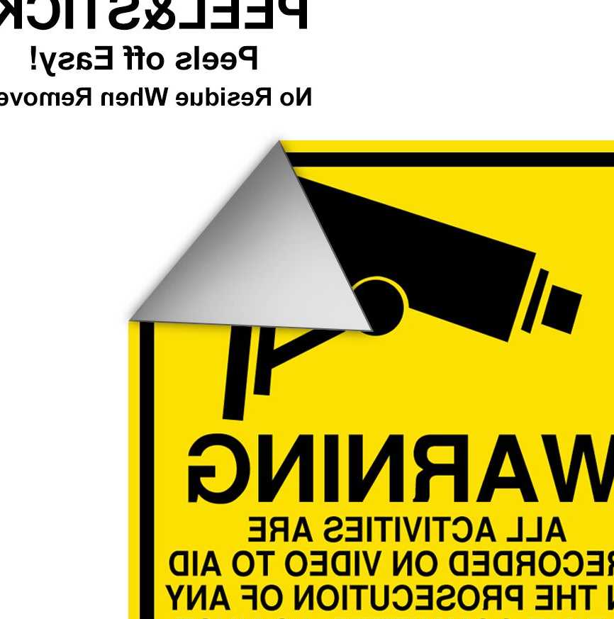 Opinie Bezpieczna ochrona - Kamera PCV, Alarm, Naklejka Wodoodporna… sklep online