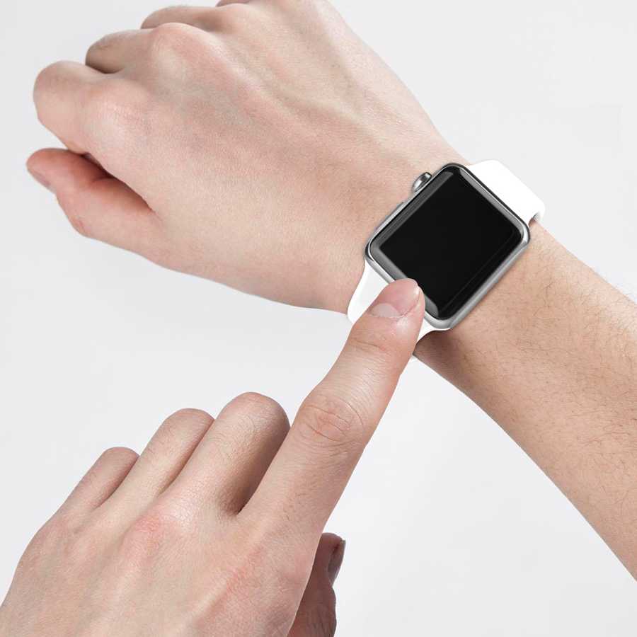 Tanio Silikonowa bransoletka na pasek do zegarka Apple 6 5 4 3 SE … sklep