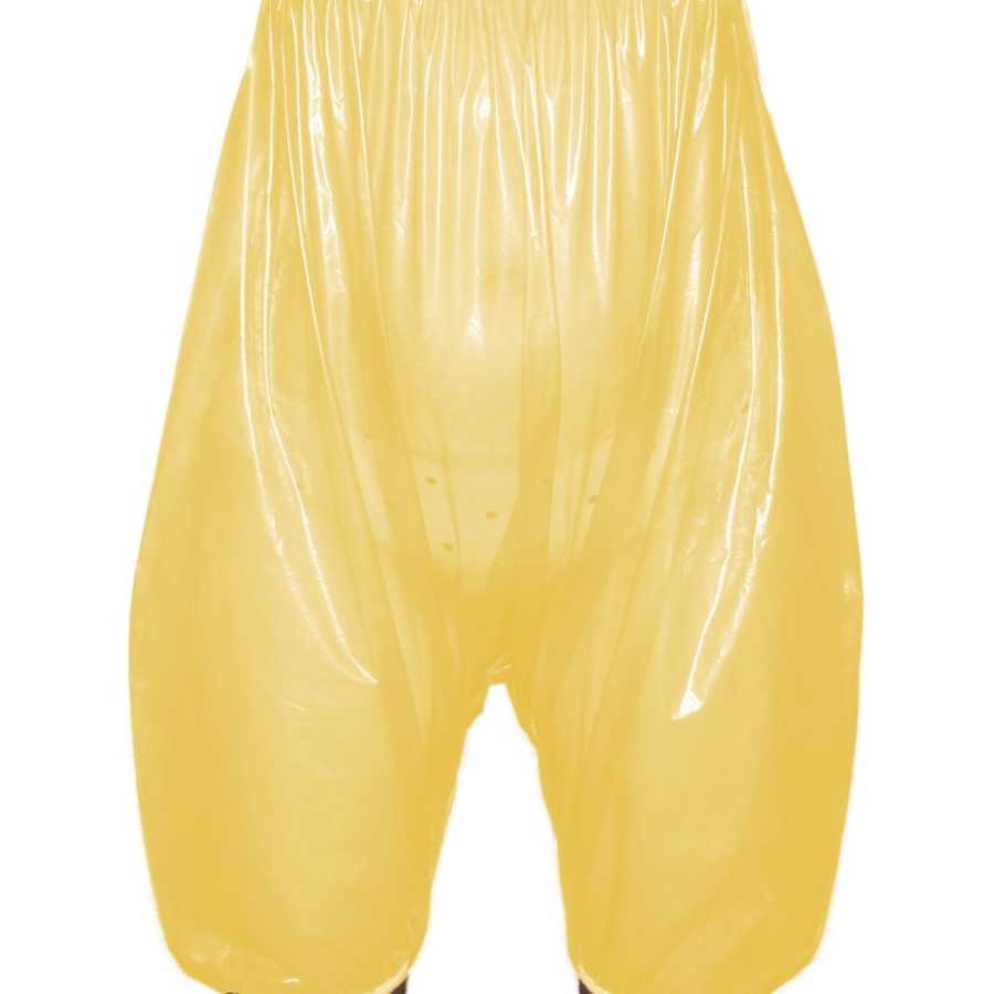 Tanio Fetysz PVC Plus Size - Plastikowe wysokiej talii szorty z lu… sklep