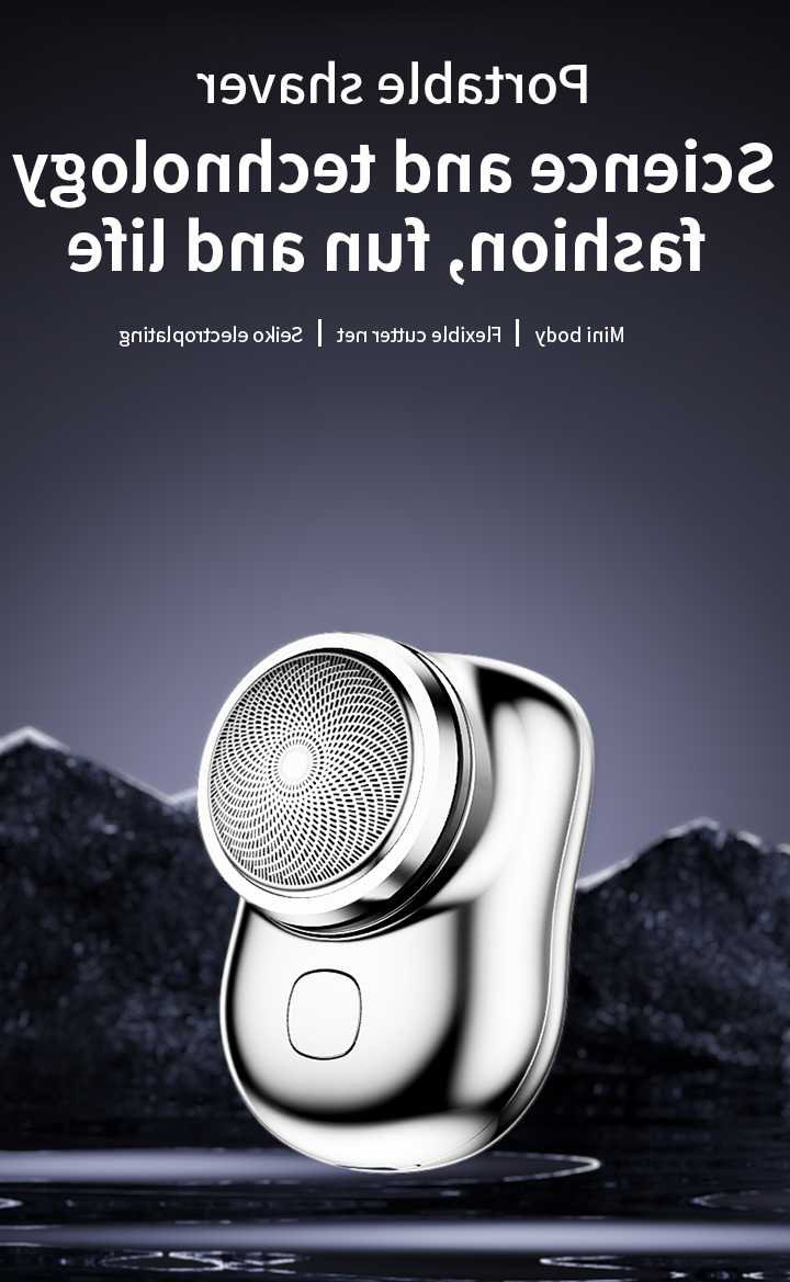 Tanio Przenośna golarka USB do brody i twarzy - Wet Dry, bezbolesn… sklep