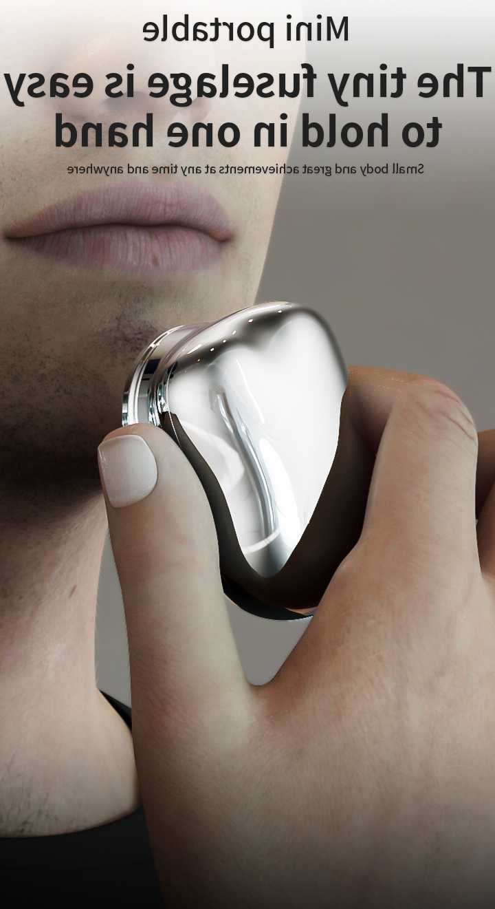 Tanio Przenośna golarka USB do brody i twarzy - Wet Dry, bezbolesn… sklep