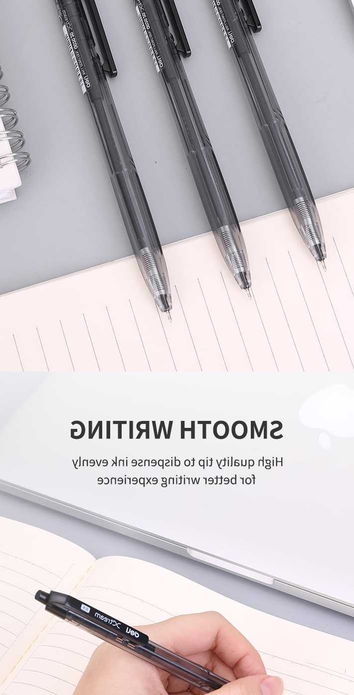 Tanio Długopisy Deli 0.7 MM - 12 sztuk/pudło, biurowe, niska lepko… sklep