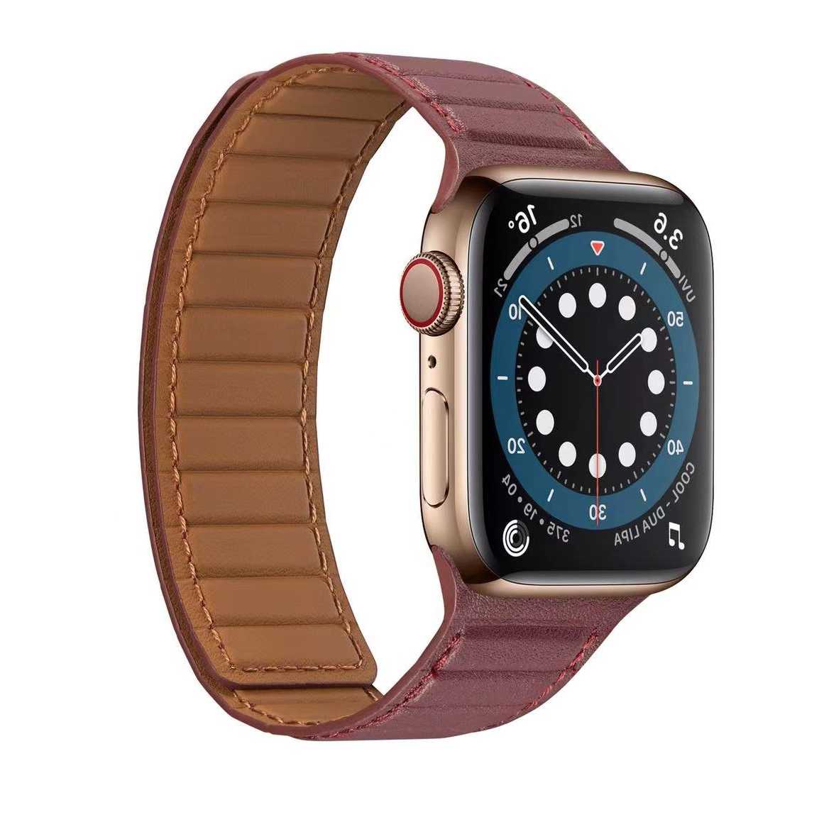 Tanie Nowy pasek magnetyczny do Apple Watch 8 7 45mm 41mm - wygodn… sklep internetowy