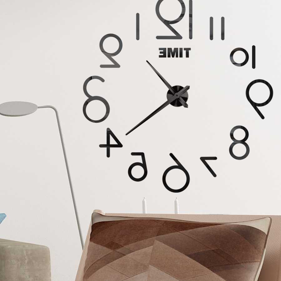 Tanio Zegar 3D naklejka lustrzana DIY - nowoczesny cichy zegarek ś… sklep
