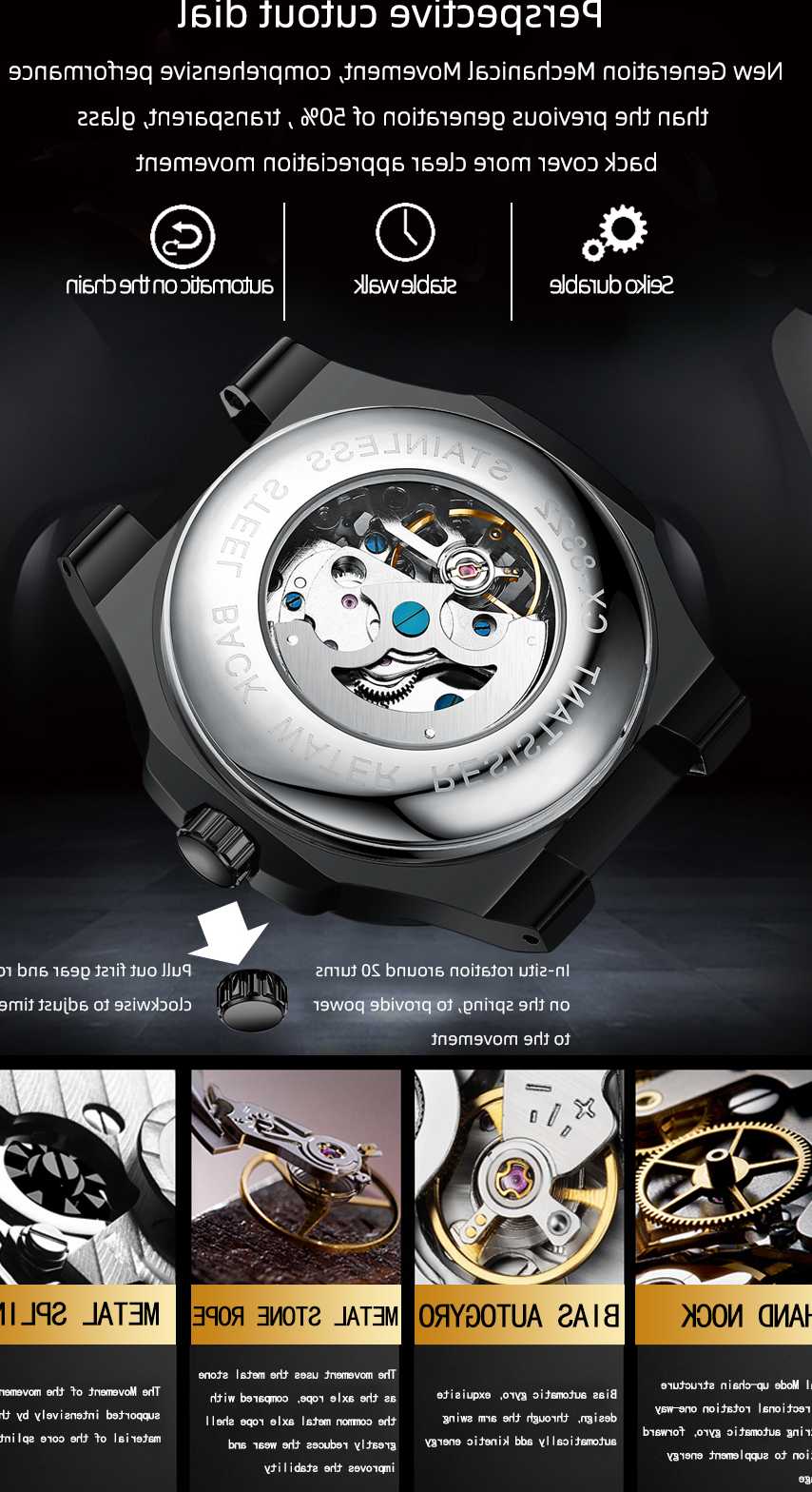 Tanie CHENXI Retro Tourbillon - klasyczne męskie zegarki mechanicz… sklep internetowy