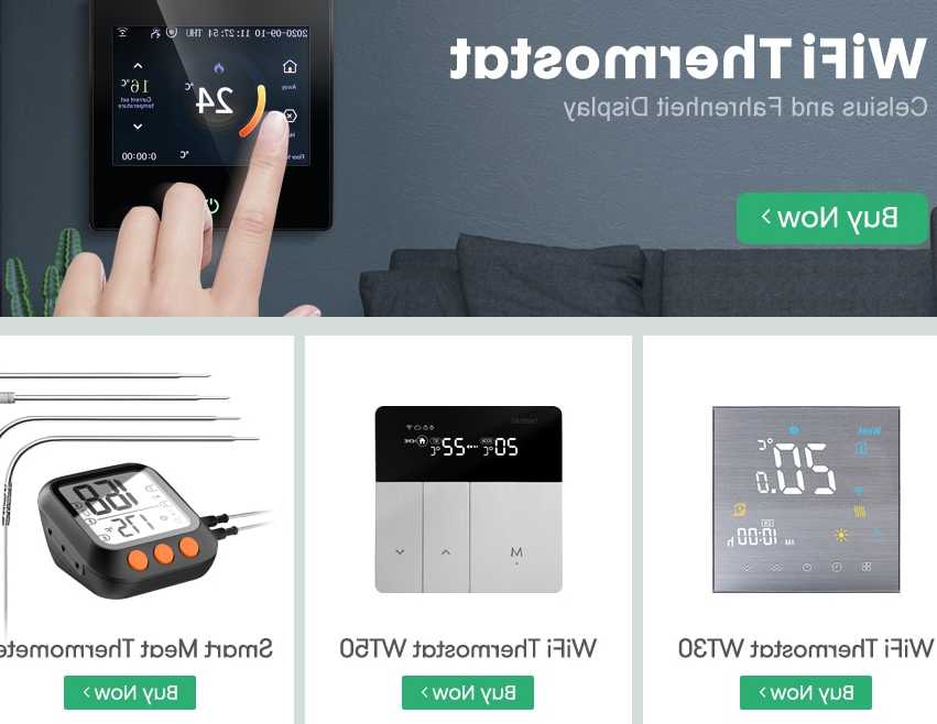 Opinie Inteligentny termostat WiFi AVATTO Tuya - sterowanie ogrzewa… sklep online