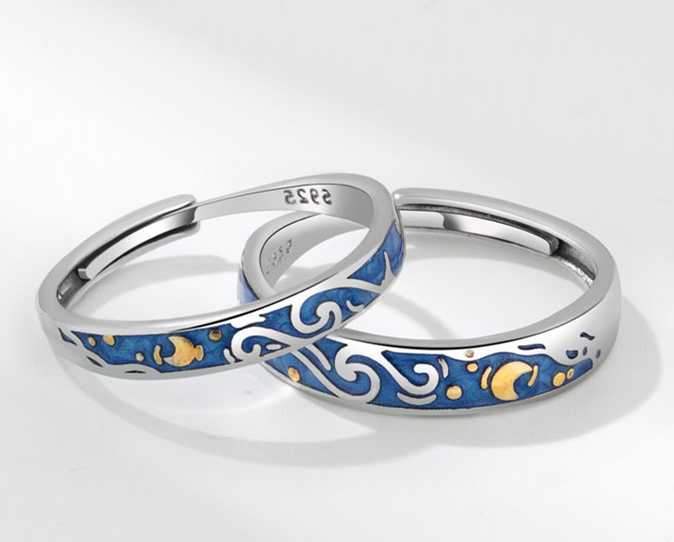Romantyczne pierścionki Van Gogha - nowa moda w biżuterii dl…