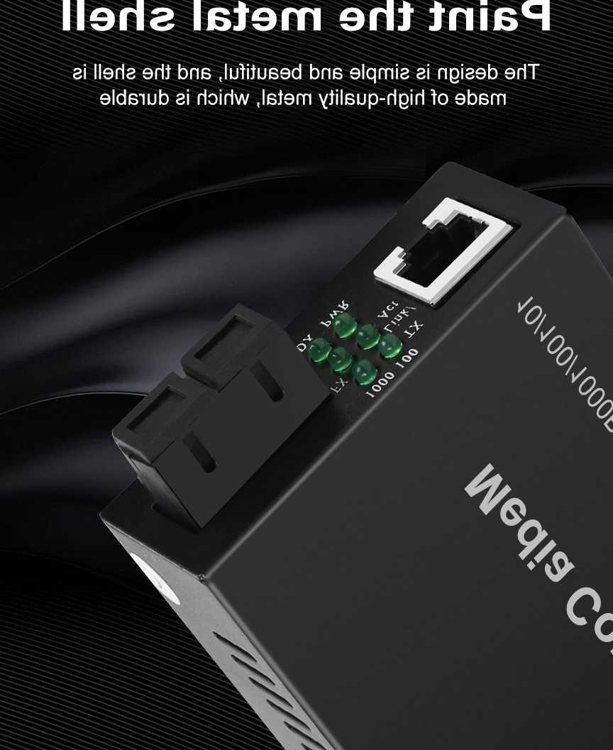 Tanio Konwerter światłowodowy Gigabit Ethernet z wbudowanym nadajn… sklep