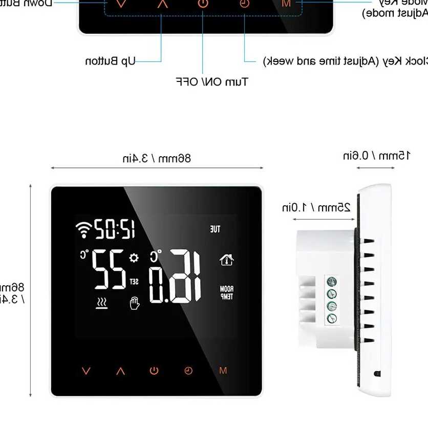Opinie Inteligentny termostat WiFi AVATTO Tuya - sterowanie ogrzewa… sklep online