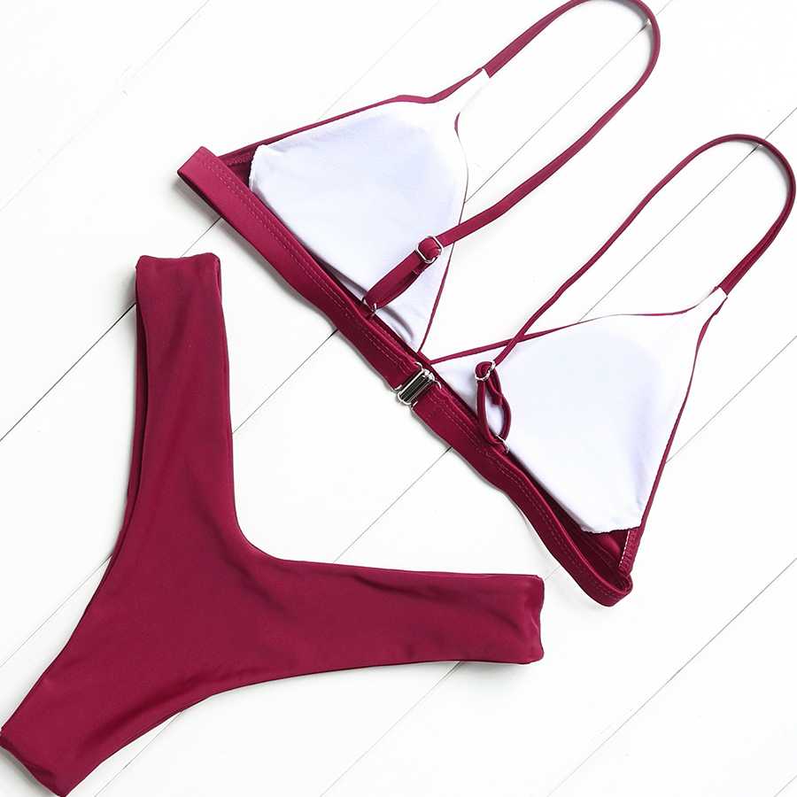 Tanie Seksowne Bikini 2023 - Zestaw strojów kąpielowych dla kobiet… sklep internetowy