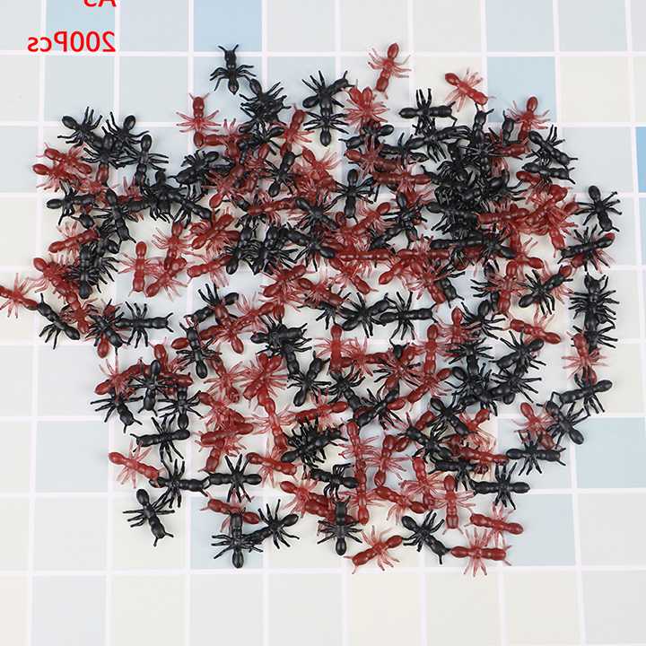 Tanio 50/100/200Pcs nowość symulacja mrówki Halloween stymulujące … sklep