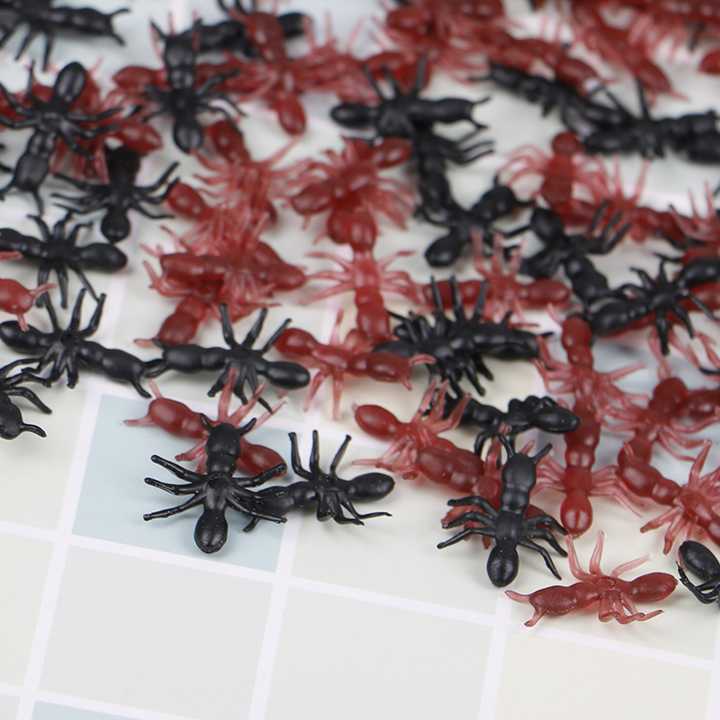 Tanio 50/100/200Pcs nowość symulacja mrówki Halloween stymulujące … sklep