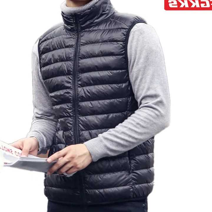 Tanie FGKKS moda marka mężczyźni dół kamizelki płaszcze nowa zimow…