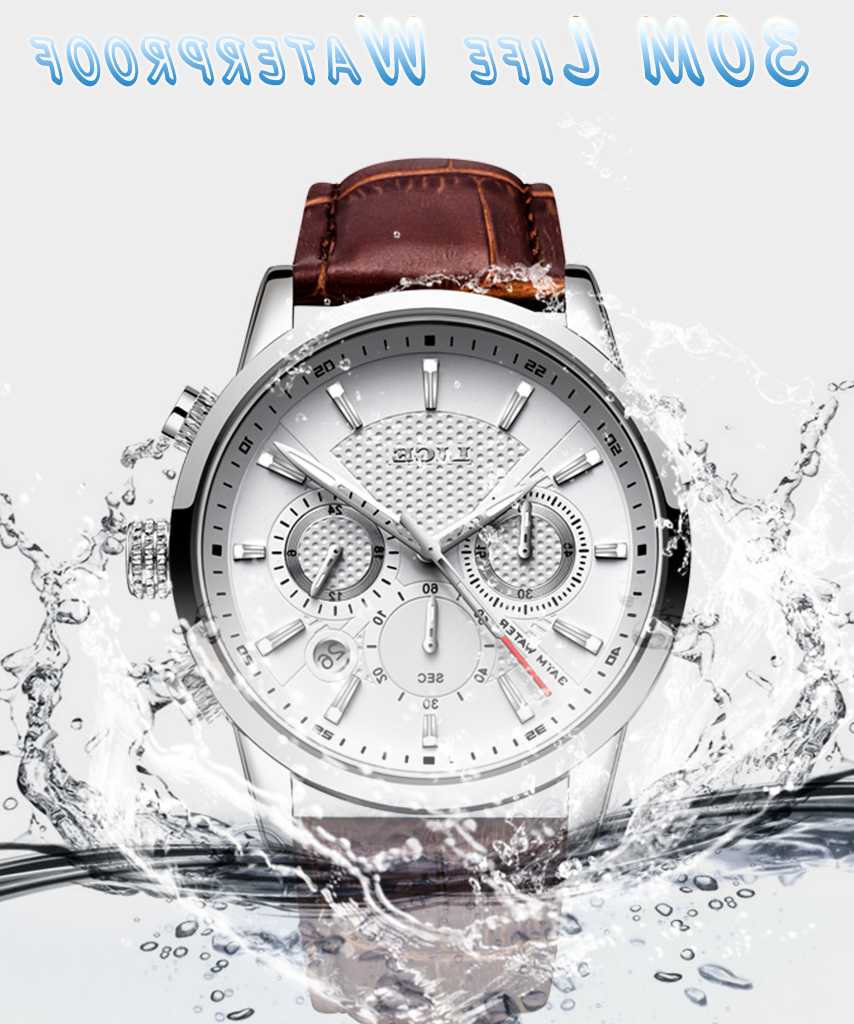 Opinie LIGE 2022 zegarek moda męska sport zegary kwarcowe męskie ze… sklep online