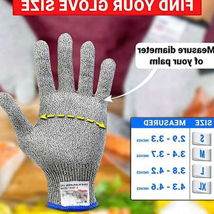 Opinie Rękawice ochronne do pracy w kuchni i rzeźników - poziom 5, … sklep online