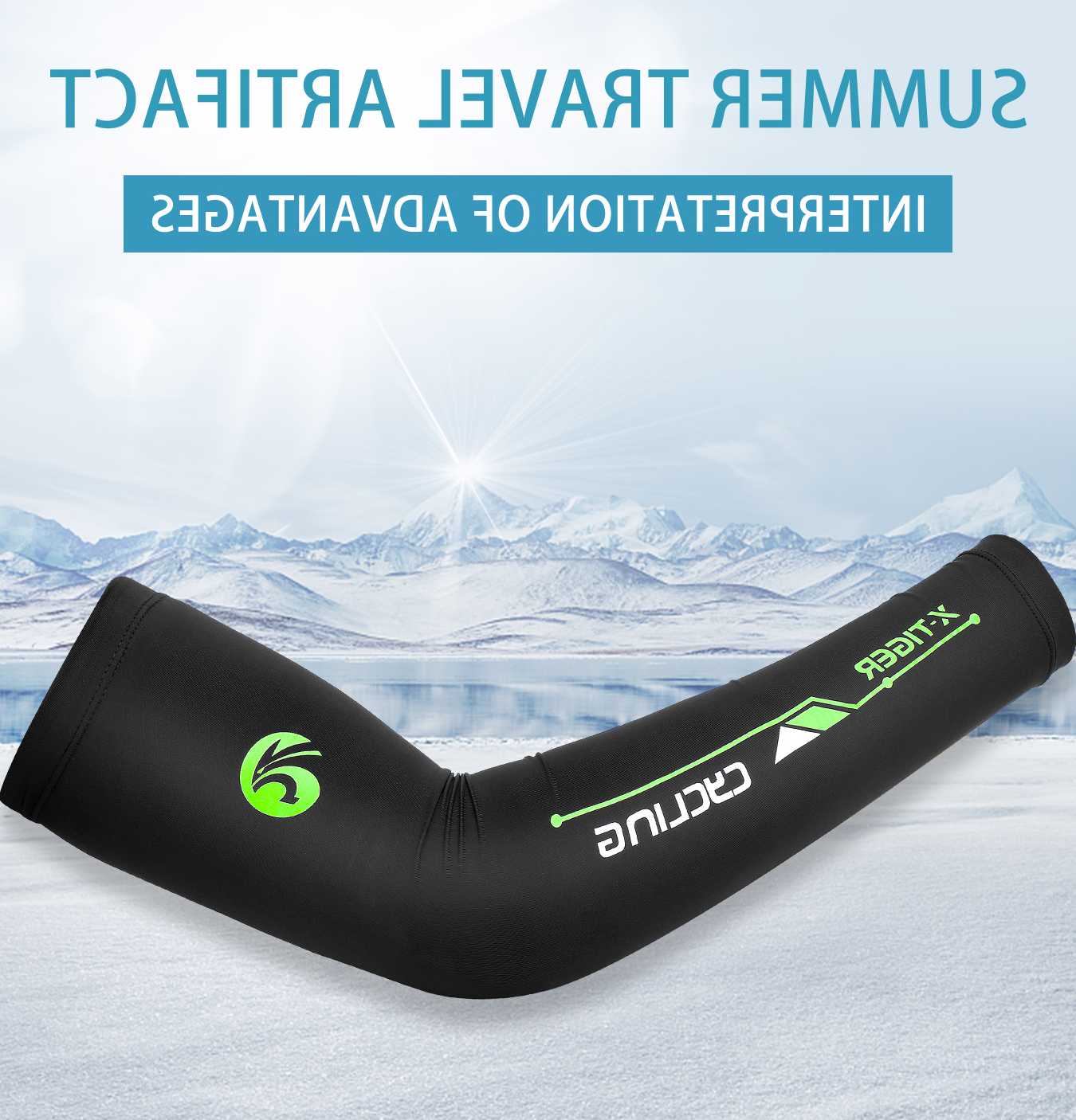 Tanio Rękaw kolarski X-Tiger UV Running Ice Fabric - ochrona i kom… sklep