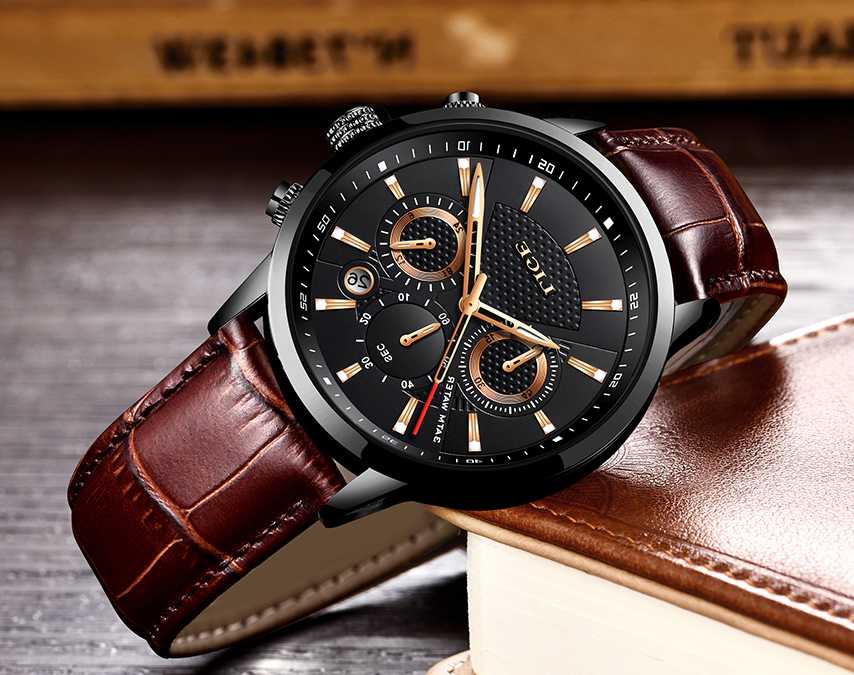 Opinie LIGE 2022 zegarek moda męska sport zegary kwarcowe męskie ze… sklep online