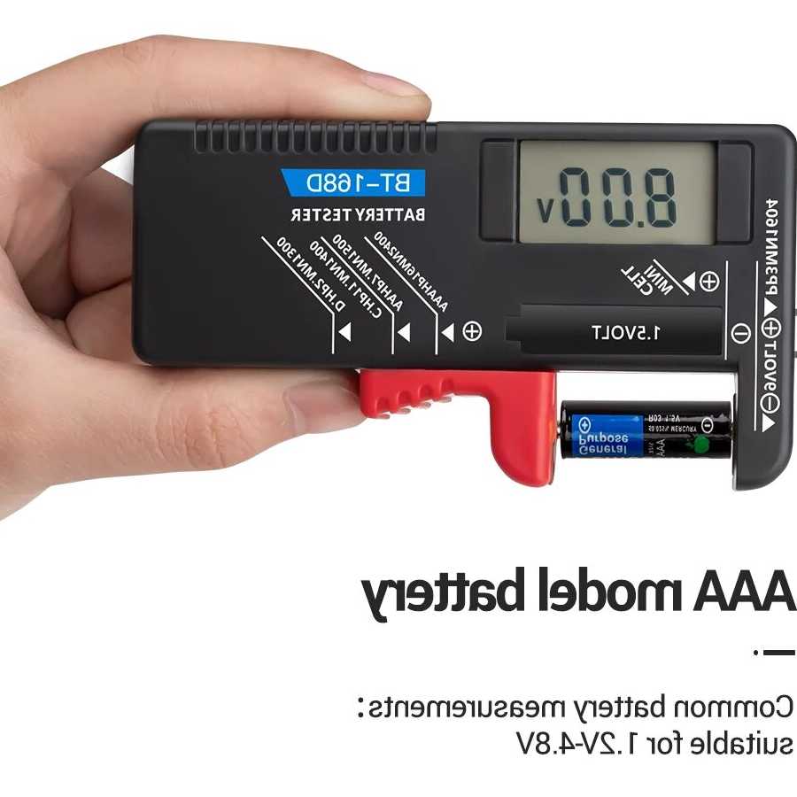 Tanie AA AAA wskaźnik naładowania baterii 18650 bateria litowa Tes… sklep internetowy