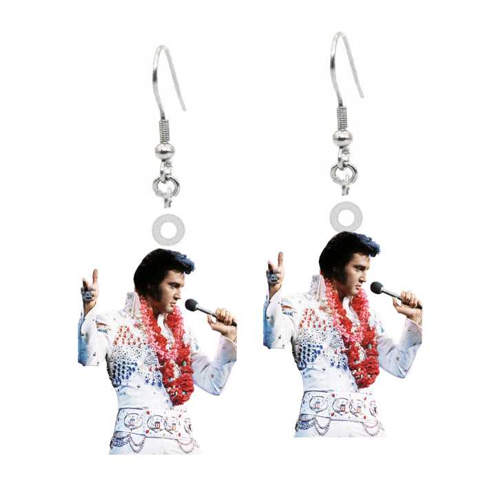 Opinie Kolczyki Nowo Elvis - dwustronnie słynna biżuteria dla fanów… sklep online
