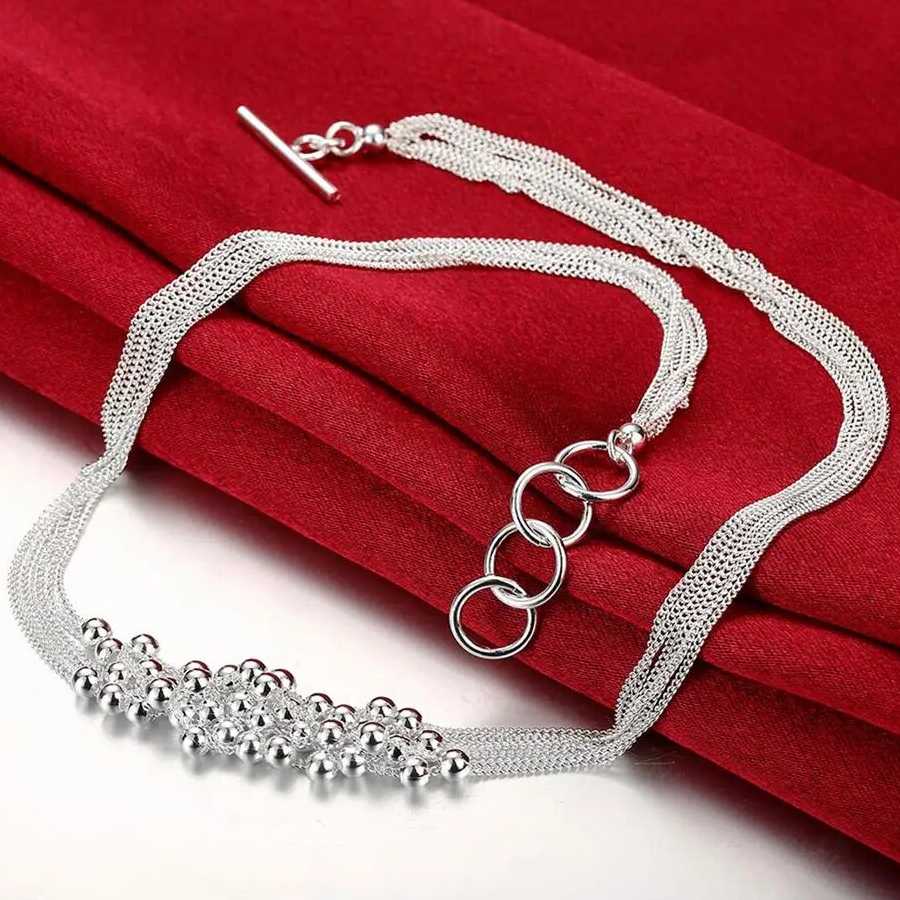 Tanie Naszyjnik Tassel 925 Sterling Silver - luksusowa biżuteria d…