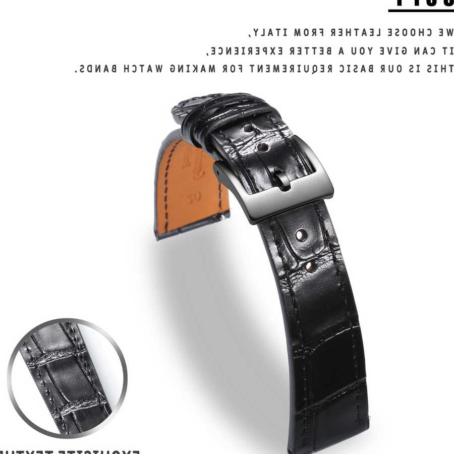 Opinie HEMSUT wysokiej jakości skórzany pasek do zegarków Quick Rel… sklep online