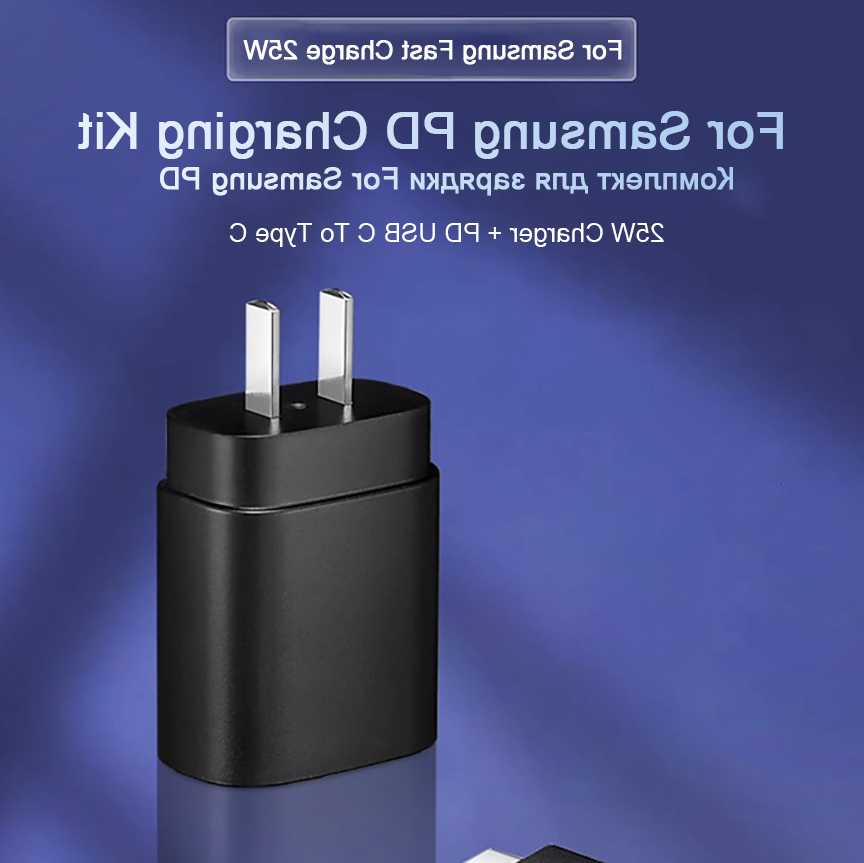 Tanie Samsung 25W ładowarka USB-C + szybki kabel do Galaxy S22 S23… sklep internetowy