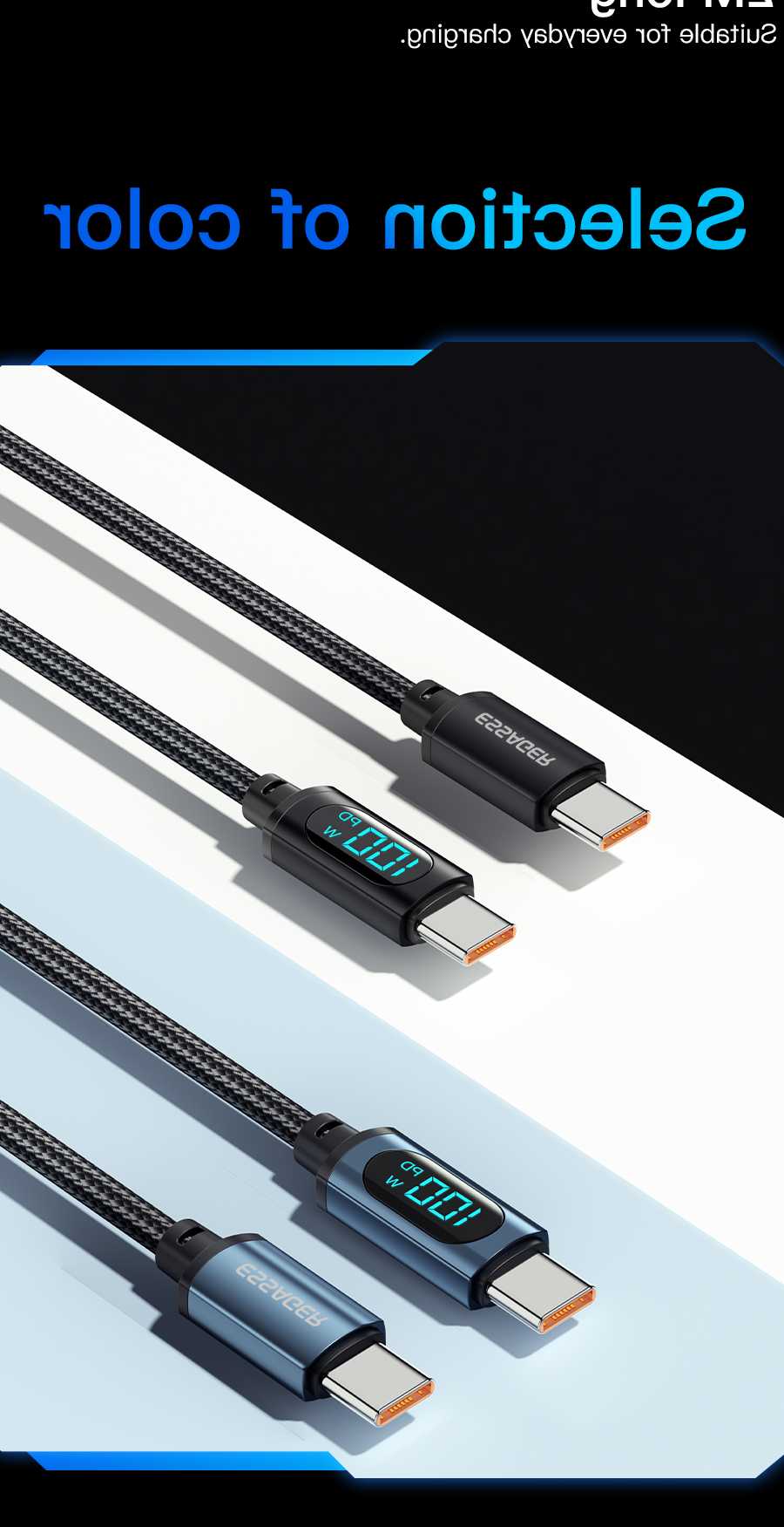 Opinie Szybka ładowarka Essager USB C 100W PD + kabel USB C do Xiao… sklep online