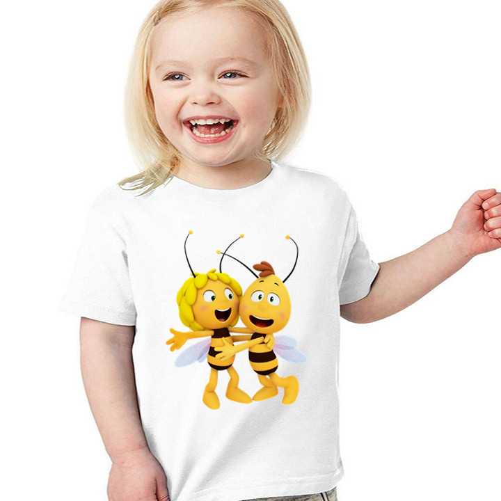 Tanie Maya T-shirt dla dzieci z nadrukiem pszczółki - letnia koszu…