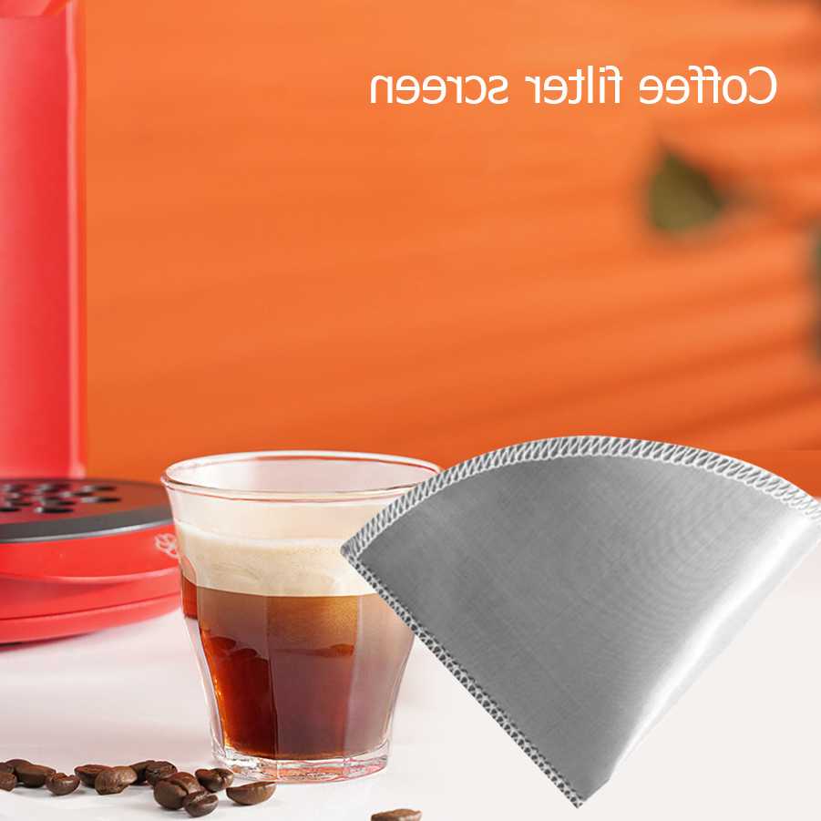 Tanio Wielokrotnego użytku wlać filtr do kawy Mesh Paperless uniwe… sklep