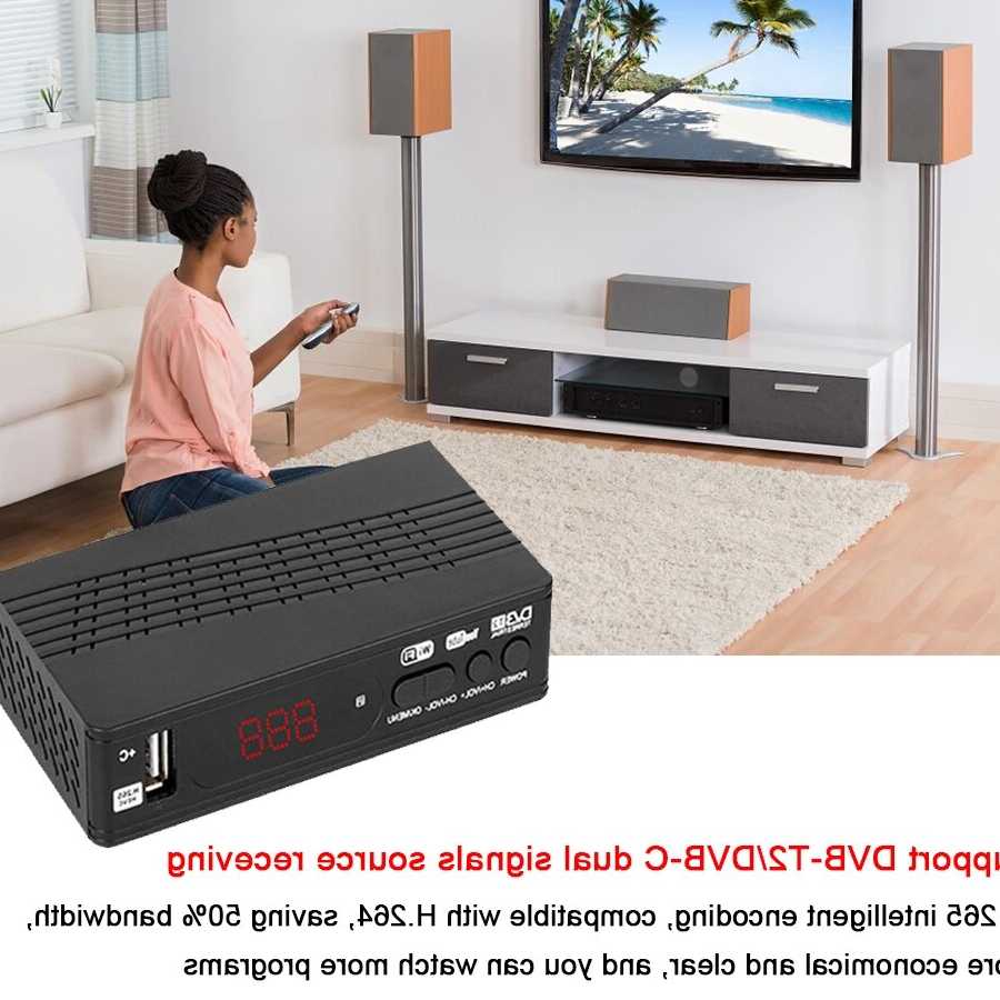 Tanie Wielofunkcyjny odbiornik TV 1080P DVB-T2/C z podwójnym źródł… sklep internetowy