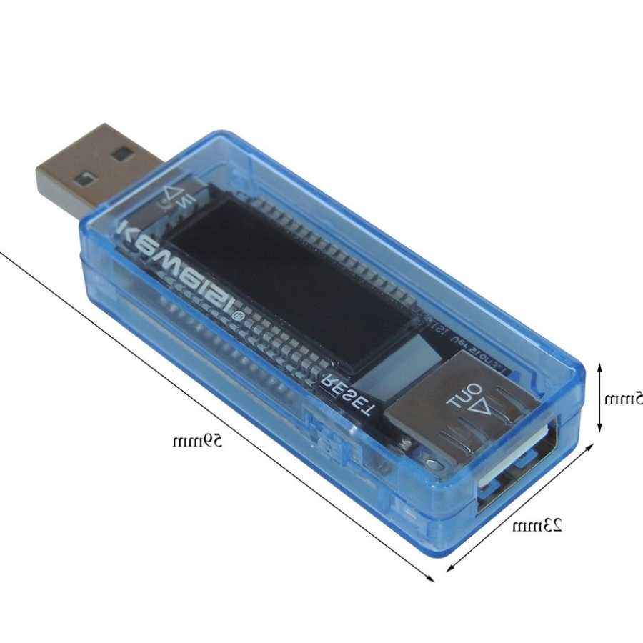 Mobilny tester pojemności i napięcia na USB z wykrywaczem ak…