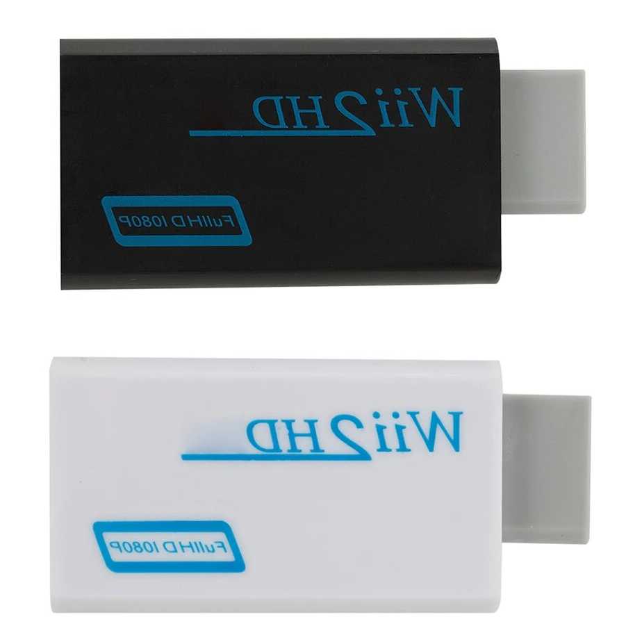 Tanie WII AV Multi-wtyczka z HDMI i Audio 3.5mm dla PC Monitor HDT…