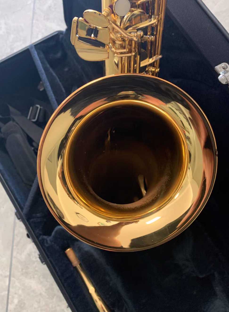 Tanie Saksofon tenorowy BB Japonia 62 - oryginalny, złoty lakierow… sklep internetowy