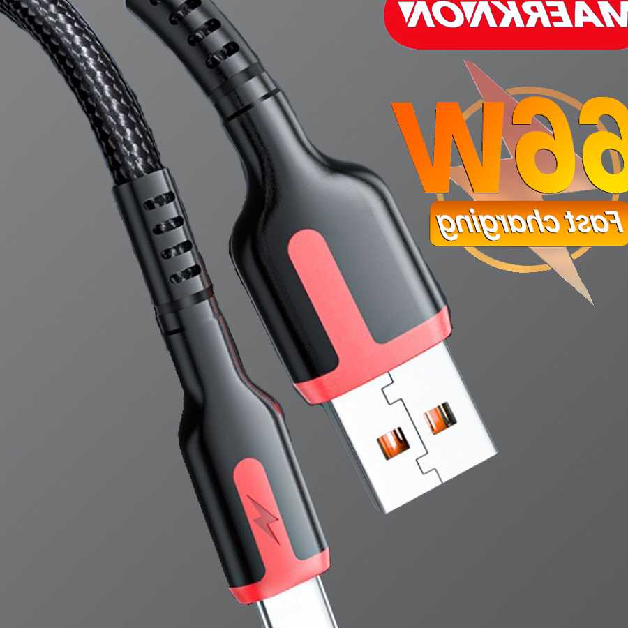 Tanie 6A 66W kabel USB typu C Super szybkie ładowanie dla Huawei M…
