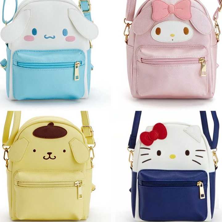 Modny plecak podróżny dla dziewczyn z postaciami Sanrio: Hel…
