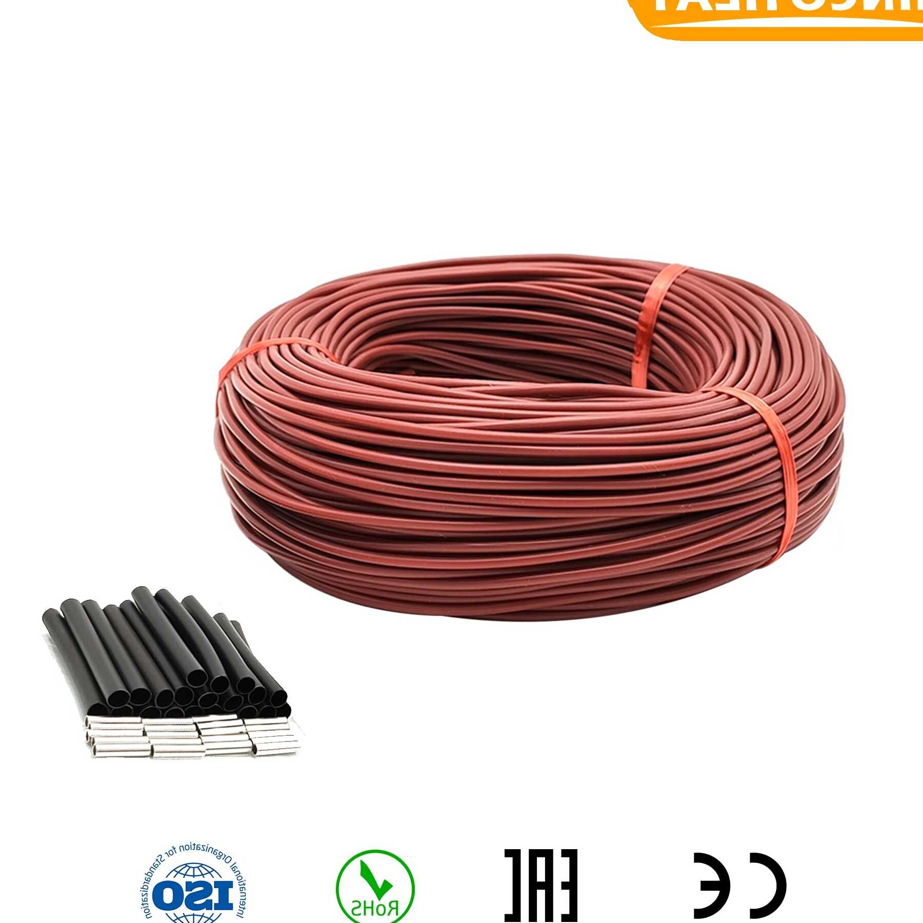 Tanie Minco Heat 12K 5-100 metrów 33ohm/m kabel grzewczy z włókna …
