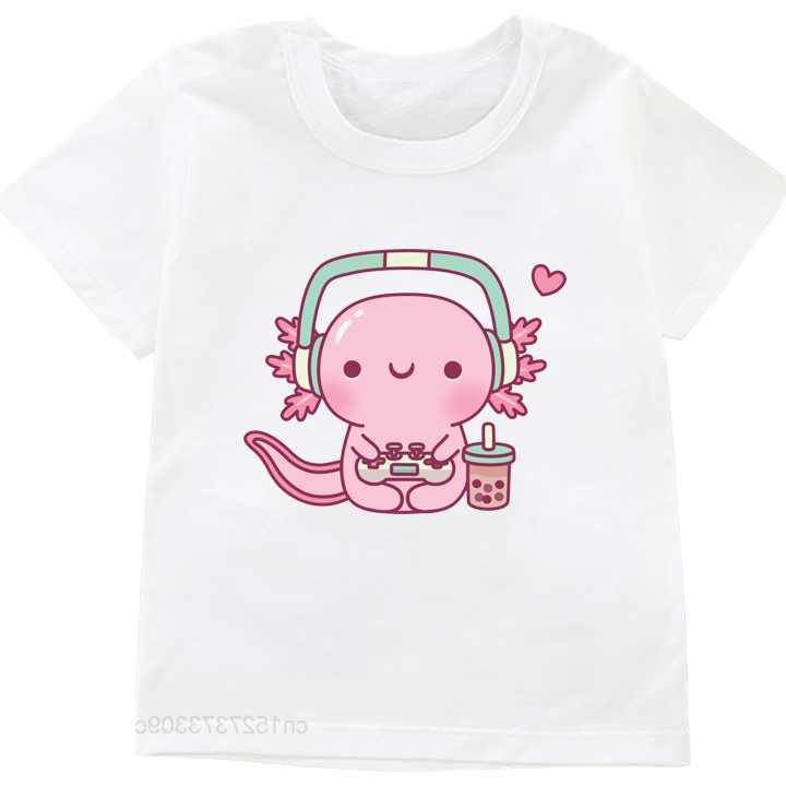 Opinie Różowa tylko dziewczyna, która kocha Axolotls drukuj dziecię… sklep online