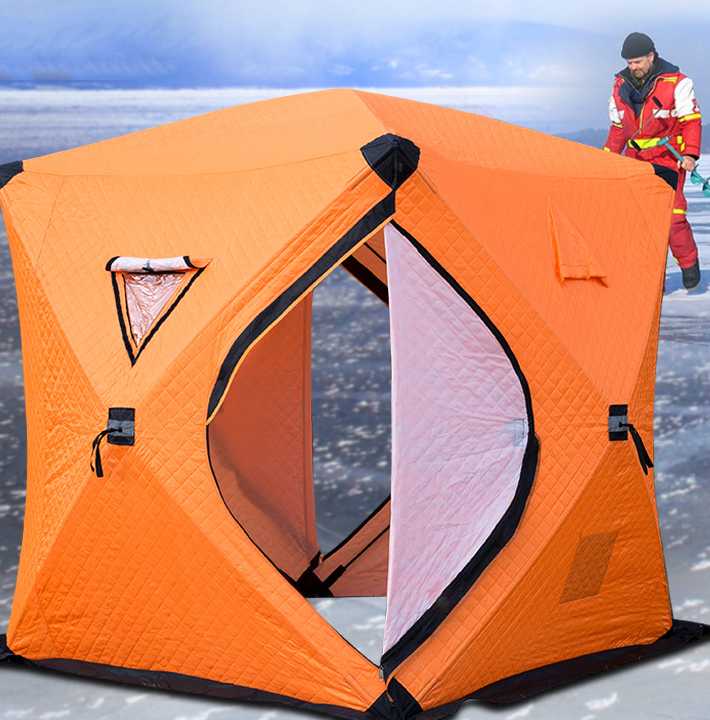Ciepłe zimowe namioty wędkarskie na lód duże przestronne pot…