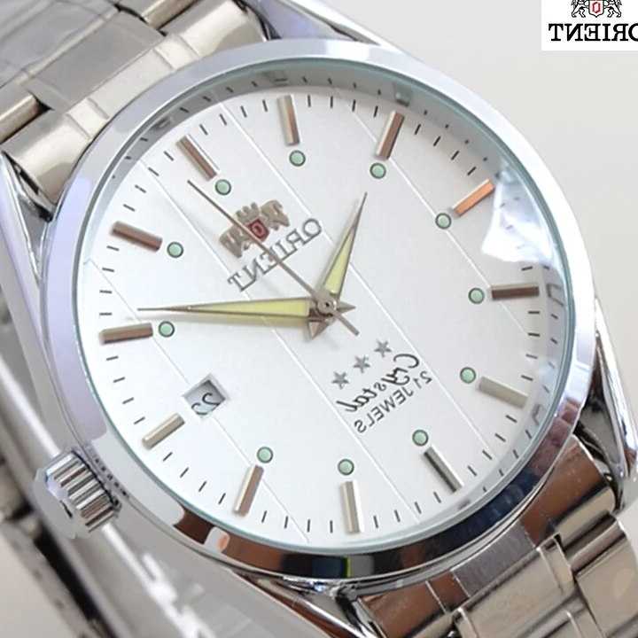 Tanie Orient automatyczny zegarek męski, GMT mapa świata zegarek n… sklep