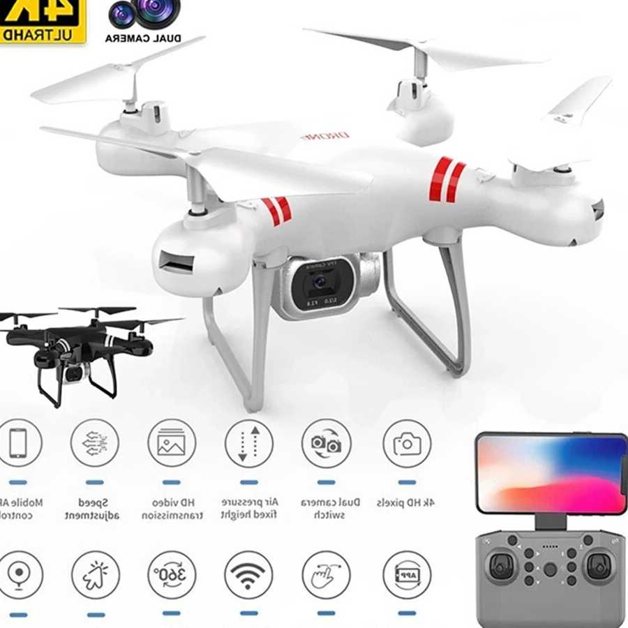 Tanie Nowy Drone 4K HD WIFI GPS Fpv - dron z kamerą, transmisją, c…