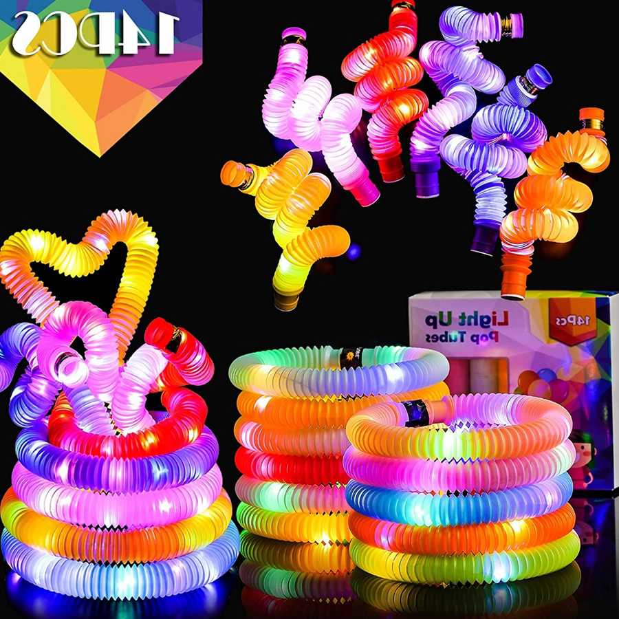 Tanie Pop LED Fidget - świecące kije dla dzieci na Halloween i Xma…