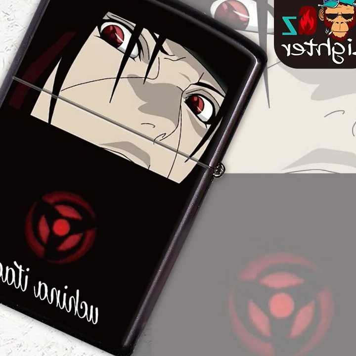 Opinie Naruto metalowa zapalniczka na naftę Anime Cartoon Uchiha It… sklep online