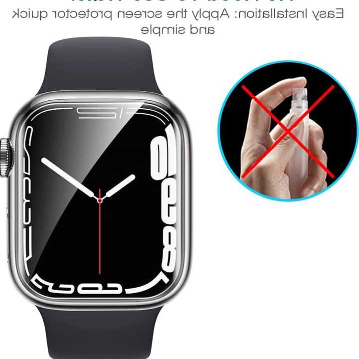 Tanio Folia ochronna ekranu do Apple Watch - przezroczysta, pełna … sklep