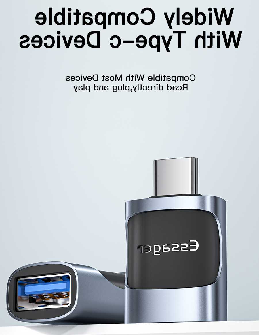 Essager OTG Adapter USB-C do Micro USB-C OTG Adapter do Macb…
